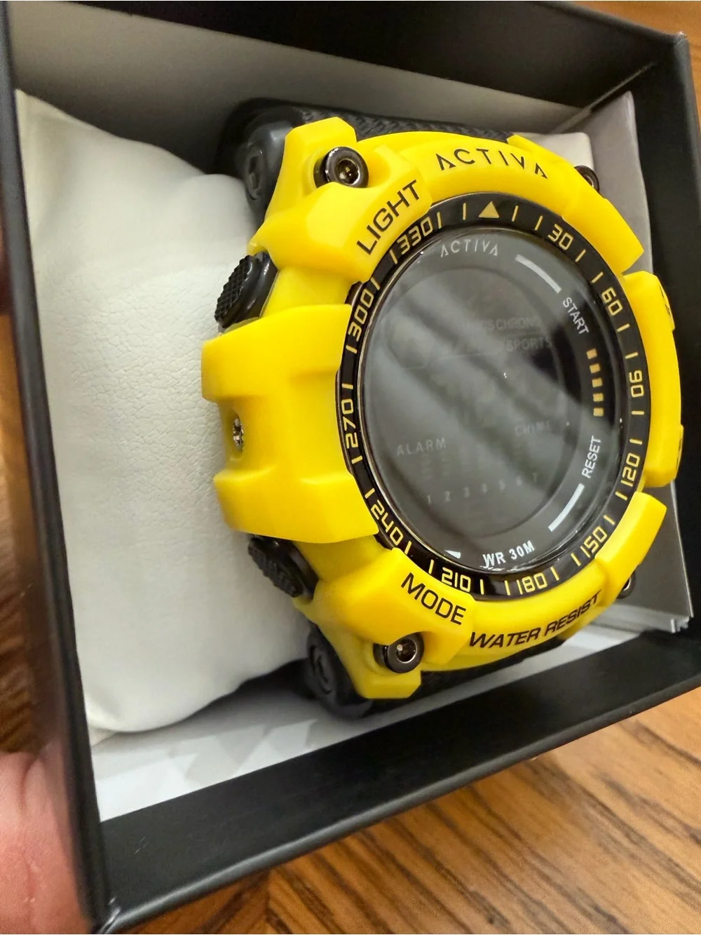 Invicta Activa Yellow and Black Digital Sports Watch - Water Resistant